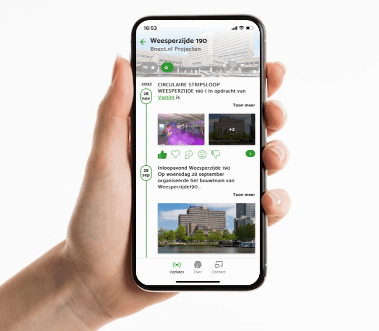 Adex Projecten Omgevingsapp