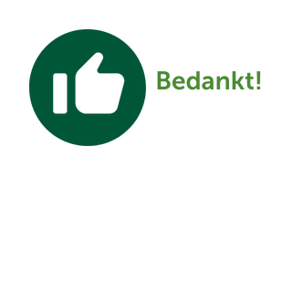 Hartelijk bedankt voor je aanmelding!