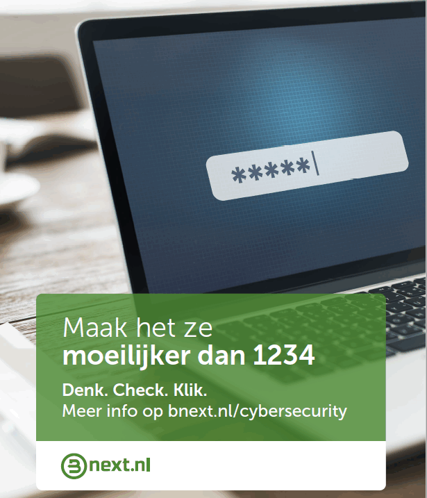 Maak het ze moeilijker dan 1234