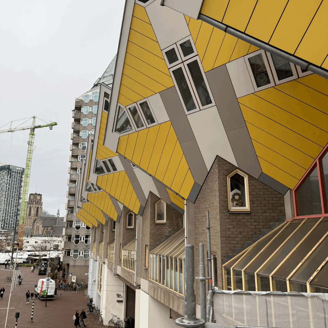 Sloopwerk bij toeristische hotspot Rotterdam