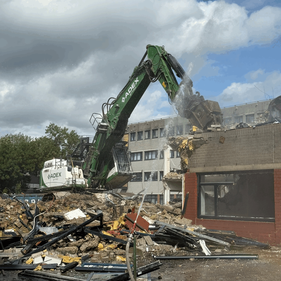 Slopen met precisie in Gouda