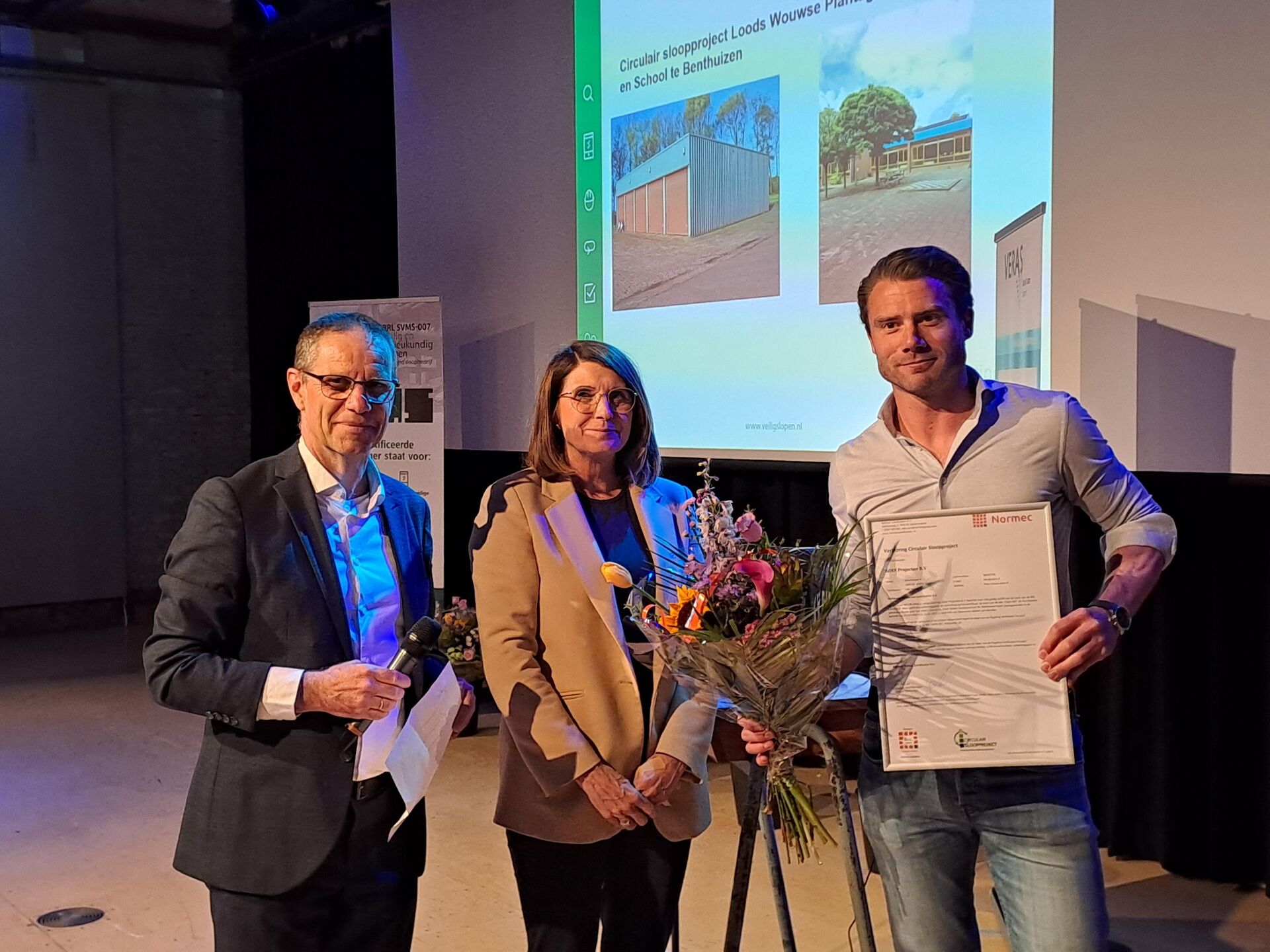 Uitreiking Verificatieverklaring circulair slopen